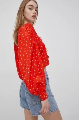 Zdjęcie produktu Levi's bluzka damska kolor czerwony