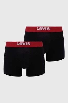 Zdjęcie produktu Levi's bokserki 2-pack męskie kolor czarny 37149.0829-004