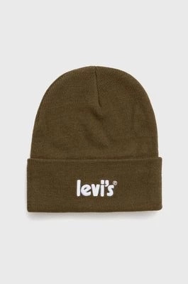 Zdjęcie produktu Levi's czapka dziecięca kolor zielony