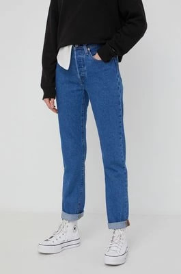 Zdjęcie produktu Levi's jeansy 501 damskie high waist 36200.0225-MedIndigo