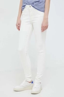 Zdjęcie produktu Levi's jeansy 720 HIRISE SUPER SKINNY damskie kolor beżowy