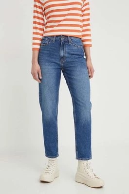 Zdjęcie produktu Levi's jeansy 80S MOM JEAN damskie kolor granatowy