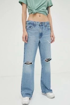 Zdjęcie produktu Levi's jeansy BAGGY BOOT damskie medium waist