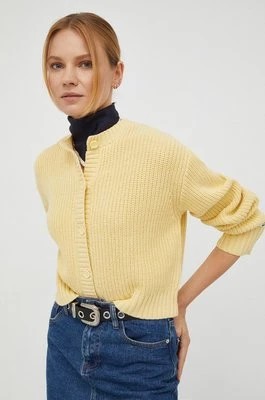 Zdjęcie produktu Levi's kardigan damski kolor żółty