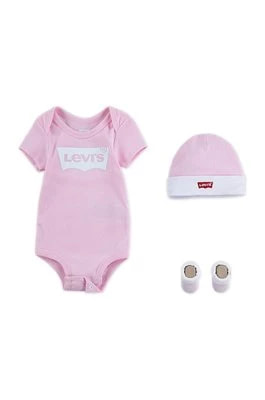 Zdjęcie produktu Levi's Komplet niemowlęcy kolor różowy