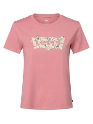 Zdjęcie produktu Levi's Koszulka damska Kobiety Bawełna różowy nadruk,