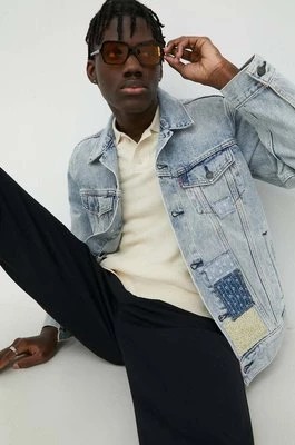 Zdjęcie produktu Levi's kurtka jeansowa męska kolor niebieski przejściowa