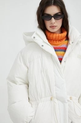 Zdjęcie produktu Levi's kurtka puchowa damska kolor biały zimowa