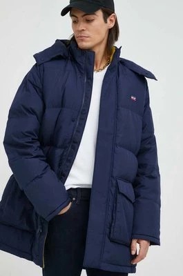 Zdjęcie produktu Levi's kurtka puchowa męska kolor granatowy zimowa