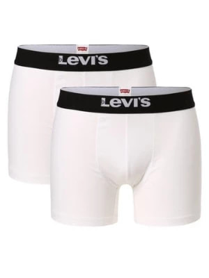 Zdjęcie produktu Levi's Obcisłe bokserki pakowane po 2 szt. Mężczyźni Bawełna biały jednolity,