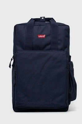 Zdjęcie produktu Levi's plecak kolor granatowy duży gładki