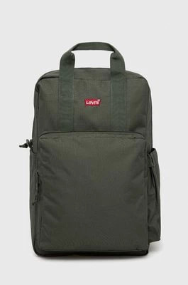 Zdjęcie produktu Levi's plecak kolor zielony duży gładki