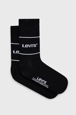 Zdjęcie produktu Levi's Skarpetki (2-pack) kolor czarny 37157.0666-black
