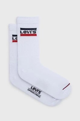 Zdjęcie produktu Levi's skarpetki (2-pack) męskie kolor biały 37157.0735-white