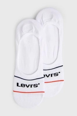 Zdjęcie produktu Levi's skarpetki (2-pack) męskie kolor biały 37157.0771-whitebluer