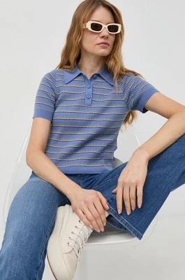 Zdjęcie produktu Levi's sweter bawełniany kolor niebieski