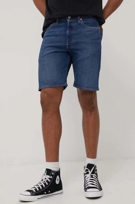 Zdjęcie produktu Levi's szorty jeansowe męskie kolor granatowy 36512.0152-DarkIndigo