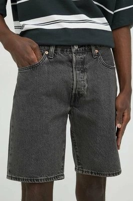 Zdjęcie produktu Levi's szorty jeansowe męskie kolor szary