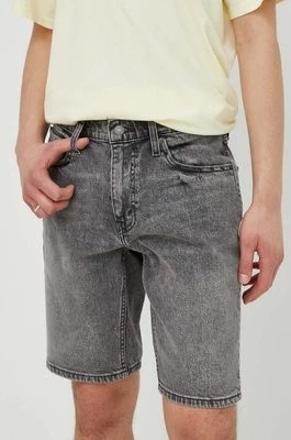 Zdjęcie produktu Levi's szorty jeansowe męskie kolor szary