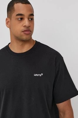 Zdjęcie produktu Levi's T-shirt A0637.0001 męski kolor czarny gładki A0637.0001-Blacks