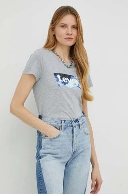 Zdjęcie produktu Levi's t-shirt bawełniany kolor szary