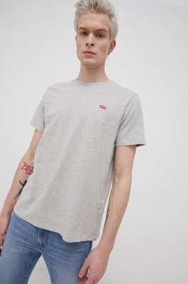 Zdjęcie produktu Levi's T-shirt bawełniany kolor szary melanżowy 56605.0130-Neutrals