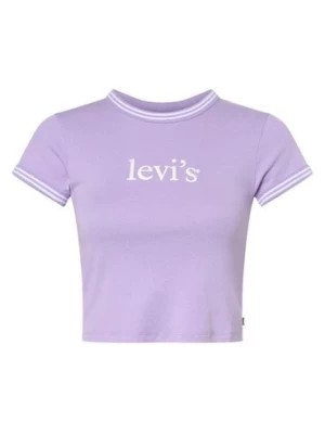 Zdjęcie produktu Levi's T-shirt damski Kobiety Bawełna lila nadruk,