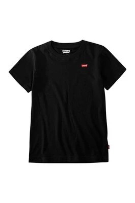 Zdjęcie produktu Levi's T-shirt dziecięcy kolor czarny gładki