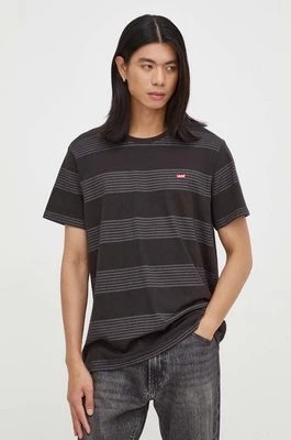 Zdjęcie produktu Levi's t-shirt męski kolor czarny z nadrukiem