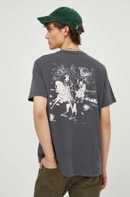 Zdjęcie produktu Levi's t-shirt męski kolor szary z nadrukiem