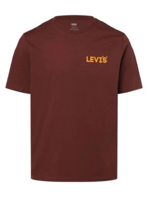 Zdjęcie produktu Levi's T-shirt męski Mężczyźni Bawełna czerwony nadruk,