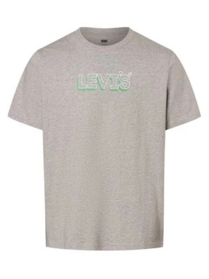Zdjęcie produktu Levi's T-shirt męski Mężczyźni Bawełna szary jednolity,