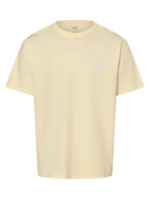 Zdjęcie produktu Levi's T-shirt męski Mężczyźni Bawełna żółty jednolity,