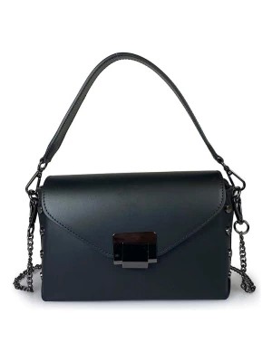 Zdjęcie produktu Lia Biassoni Skórzana torebka w kolorze czarnym - 22 x 14 x 7 cm rozmiar: onesize