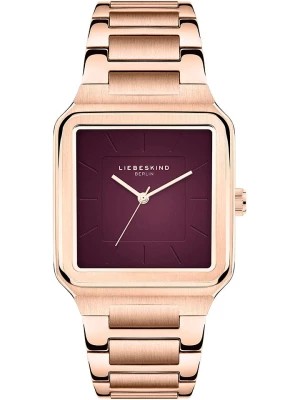 Zdjęcie produktu Liebeskind Zegarek kwarcowy w kolorze różowozłoto-bordowym rozmiar: onesize