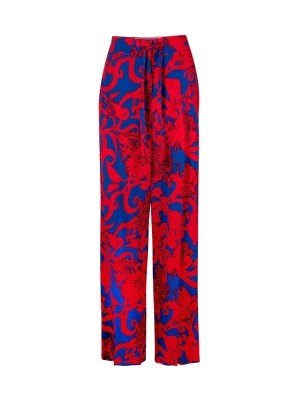 Zdjęcie produktu LIEBLINGSSTÜCK Spodnie "LS" w kolorze niebiesko-czerwonym rozmiar: 42