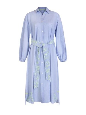 Zdjęcie produktu LIEBLINGSSTÜCK Sukienka koszulowa w kolorze niebieskim rozmiar: 42