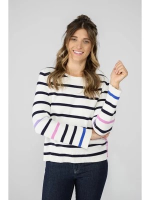 Zdjęcie produktu LIEBLINGSSTÜCK Sweter w kolorze biało-czarnym rozmiar: 42