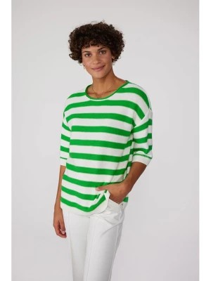Zdjęcie produktu LIEBLINGSSTÜCK Sweter w kolorze zielono-białym rozmiar: 42