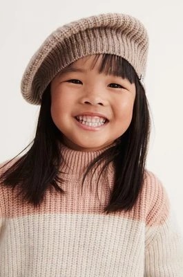 Zdjęcie produktu Liewood beret dziecięcy kolor beżowy wełniany