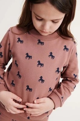 Zdjęcie produktu Liewood bluza bawełniana dziecięca kolor różowy wzorzysta