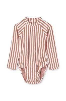 Zdjęcie produktu Liewood jednoczęściowy strój kąpielowy niemowlęcy kolor beżowy