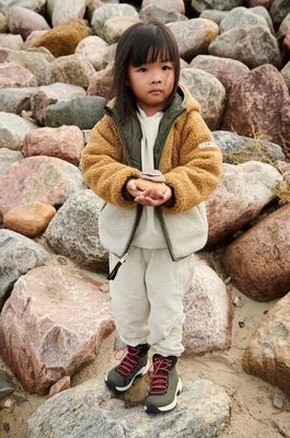 Zdjęcie produktu Liewood kurtka dwustronna dziecięca kolor brązowy