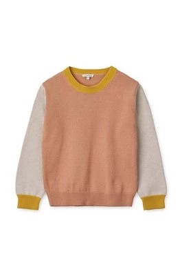 Zdjęcie produktu Liewood sweter bawełniany dziecięcy kolor pomarańczowy lekki