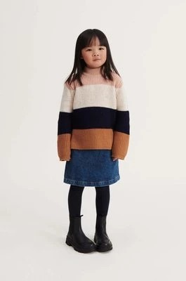 Zdjęcie produktu Liewood sweter wełniany dziecięcy kolor pomarańczowy