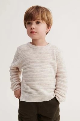 Zdjęcie produktu Liewood sweter z domieszką wełny dziecięcy kolor beżowy lekki