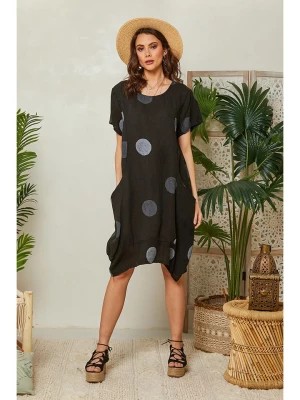 Zdjęcie produktu Lin Passion Lniana sukienka w kolorze czarnym rozmiar: 34/36