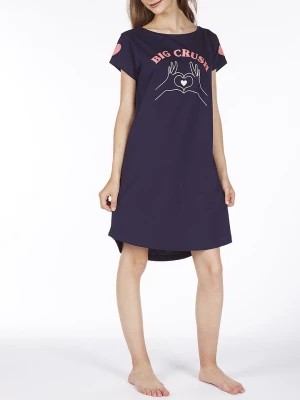 Zdjęcie produktu Lina Pink Koszula nocna w kolorze granatowym rozmiar: 152