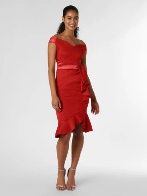 Zdjęcie produktu Lipsy Damska sukienka wieczorowa Kobiety Stretch czerwony jednolity,