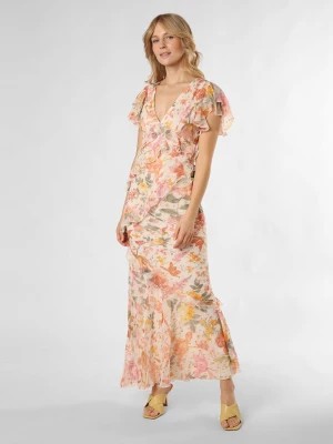 Zdjęcie produktu Lipsy Damska sukienka wieczorowa Kobiety Sztuczne włókno biały|pomarańczowy|różowy wzorzysty,